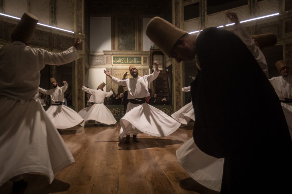 whirling dervishes İstanbul