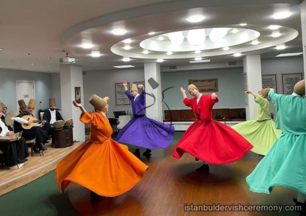 Real Monastery Dargah Whirling Dervish Show Performance Ceremony Sultanahmet Fatih istanbul Turkey