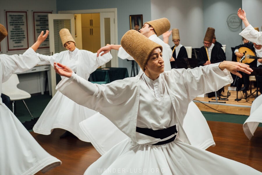 Istanbul Dervish Ceremony in Istanbul for New Year 2024