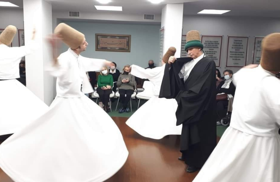 Authentic whirling dervishes in Istanbul