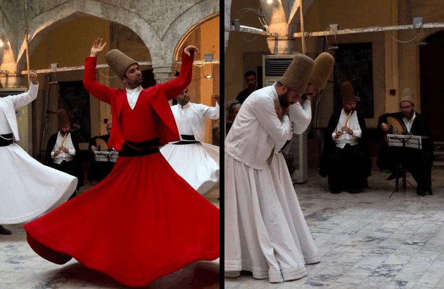 Wirbelnden Derwische in Istanbul