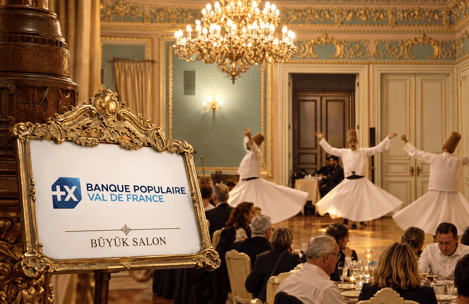 Whirling Dervish Performance at Sait Halim Pasha Mansion